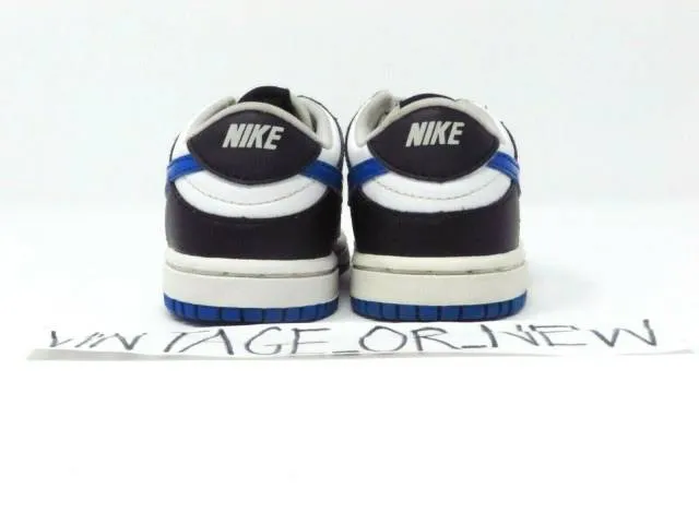 2008 VTG Nike Dunk Low White Varsity Royal Grey Black To...