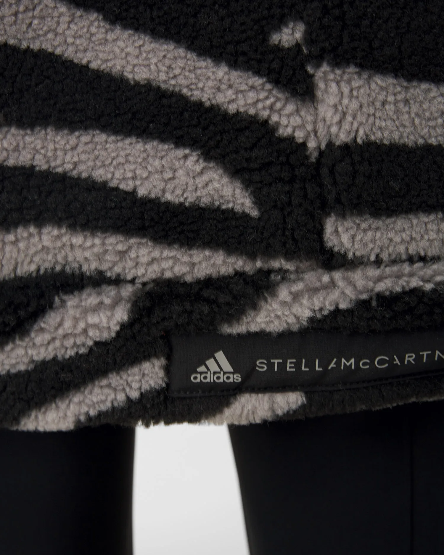 ADIDAS BY STELLA McCARTNEY FZ FL JKT jacket H24064-black-dove-grey