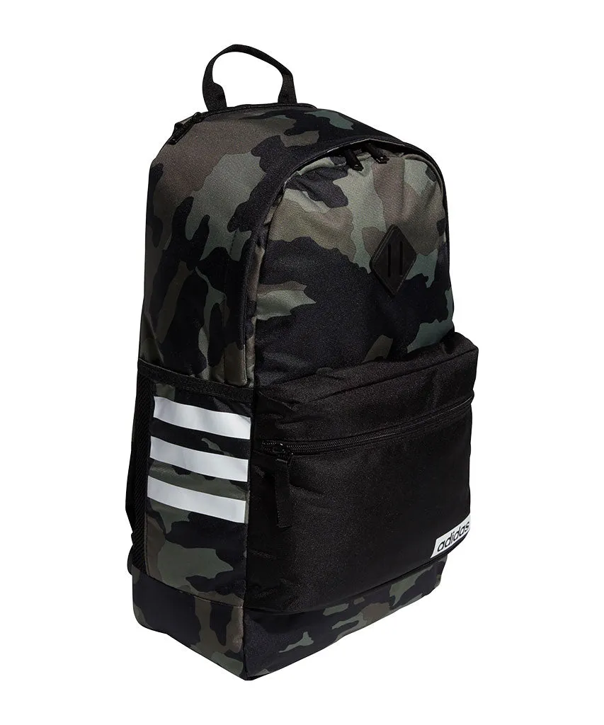 ADIDAS MEN'S CLASSIC 3S BACKPACK - CAMO/BLACK