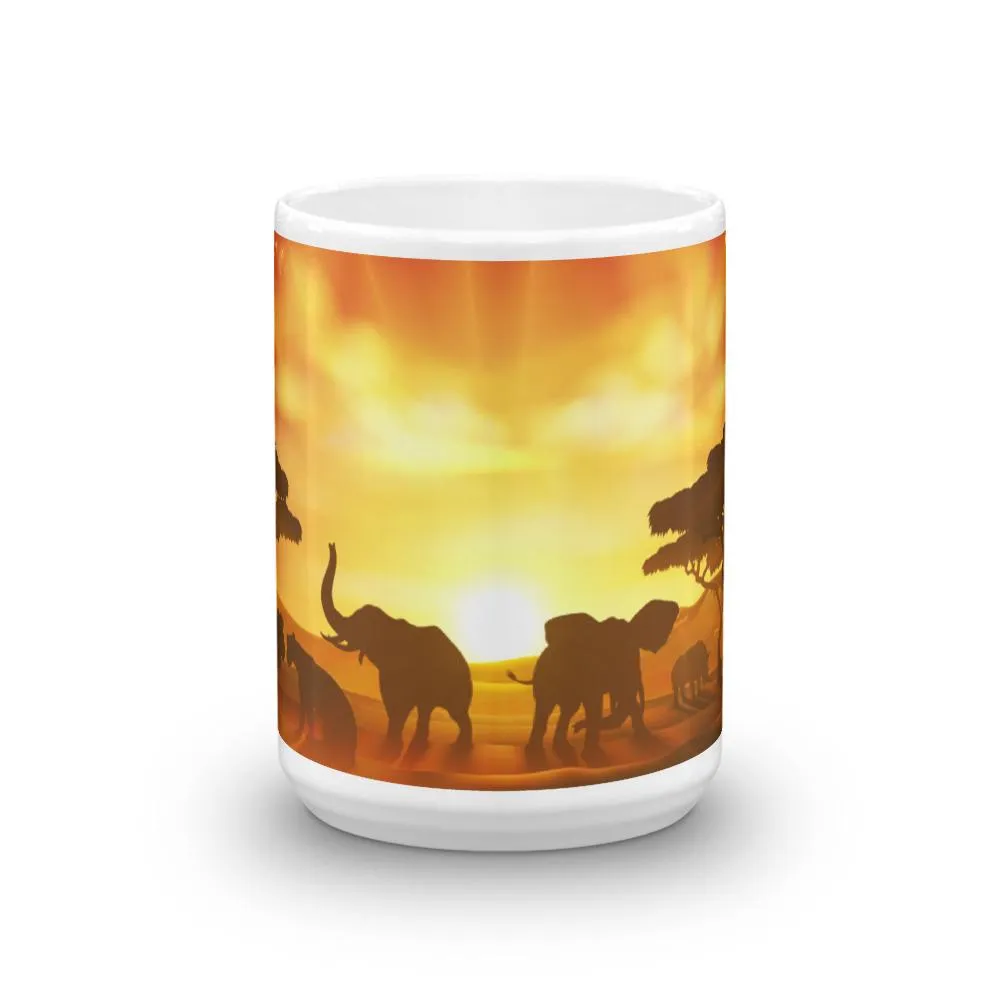 African Sunrise Coffee Mug