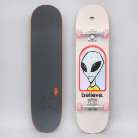 Alien Workshop 7.875 Believe Hologram Complete Skateboard Pink