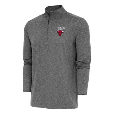 Antigua Chicago Bulls Hunk 1/4 Zip Pullover Long Sleeve 1/4 Zip