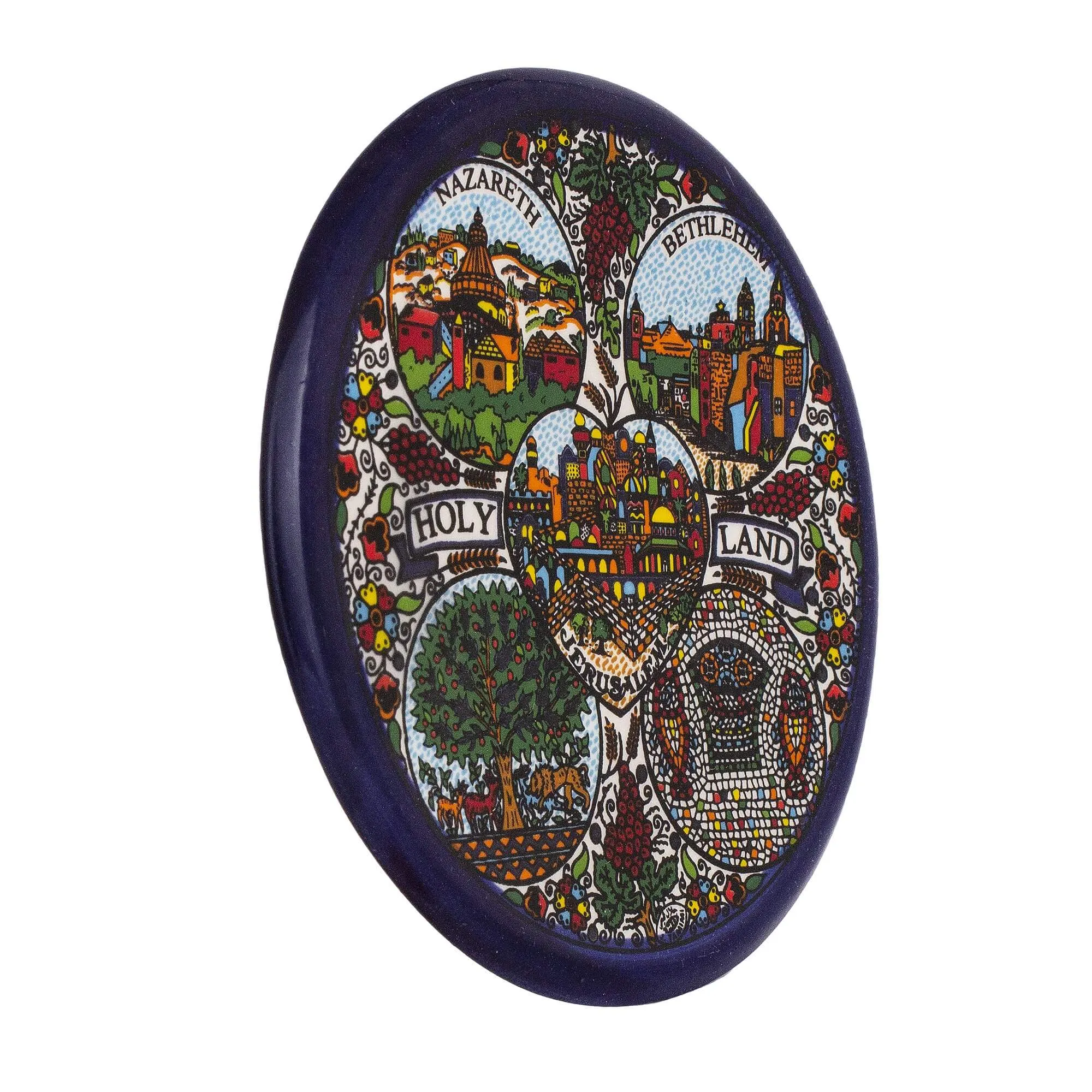 Armenian Ceramic Decorative Plate Holy Land (11.42)