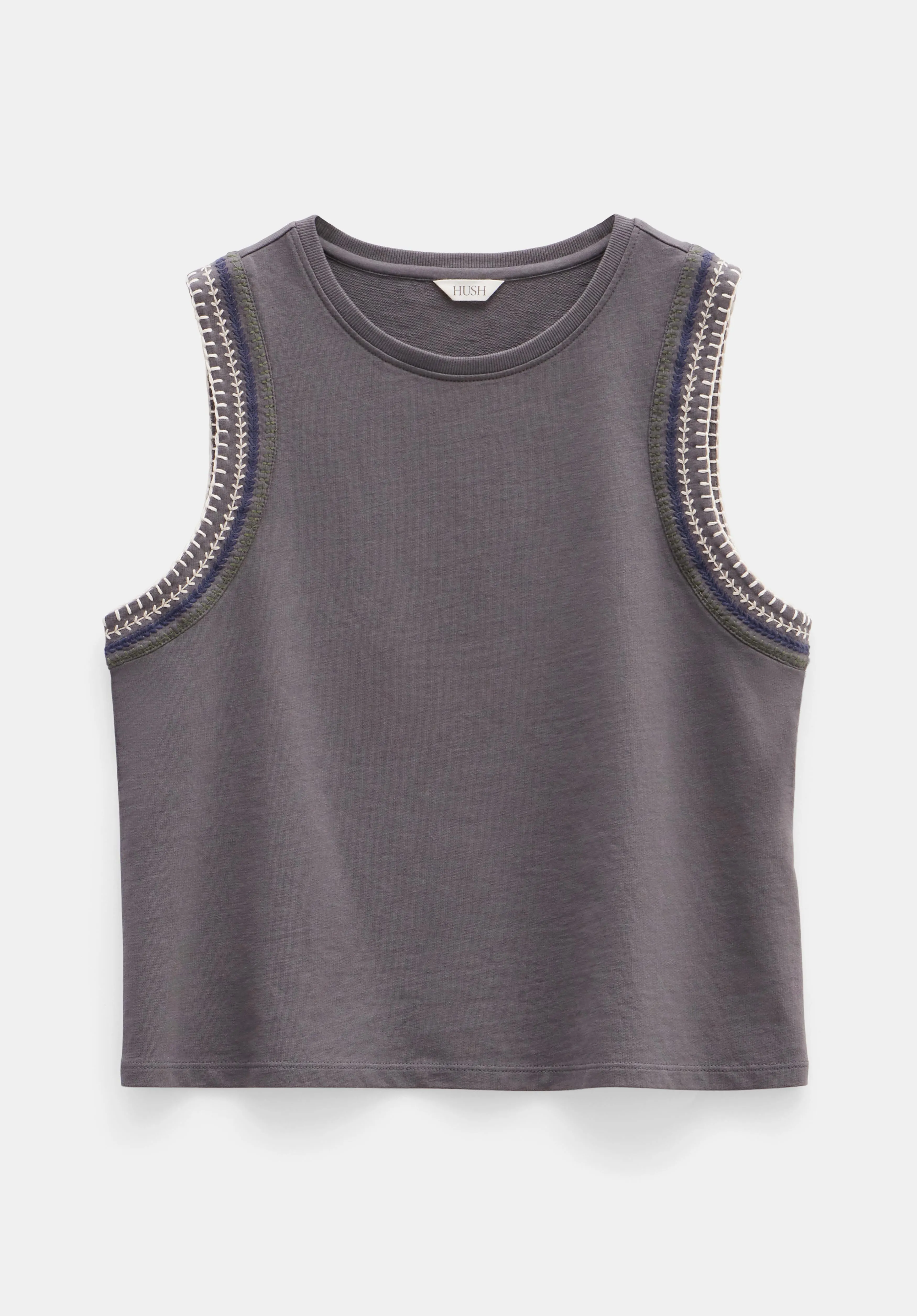 Ash Crochet Trim Tank