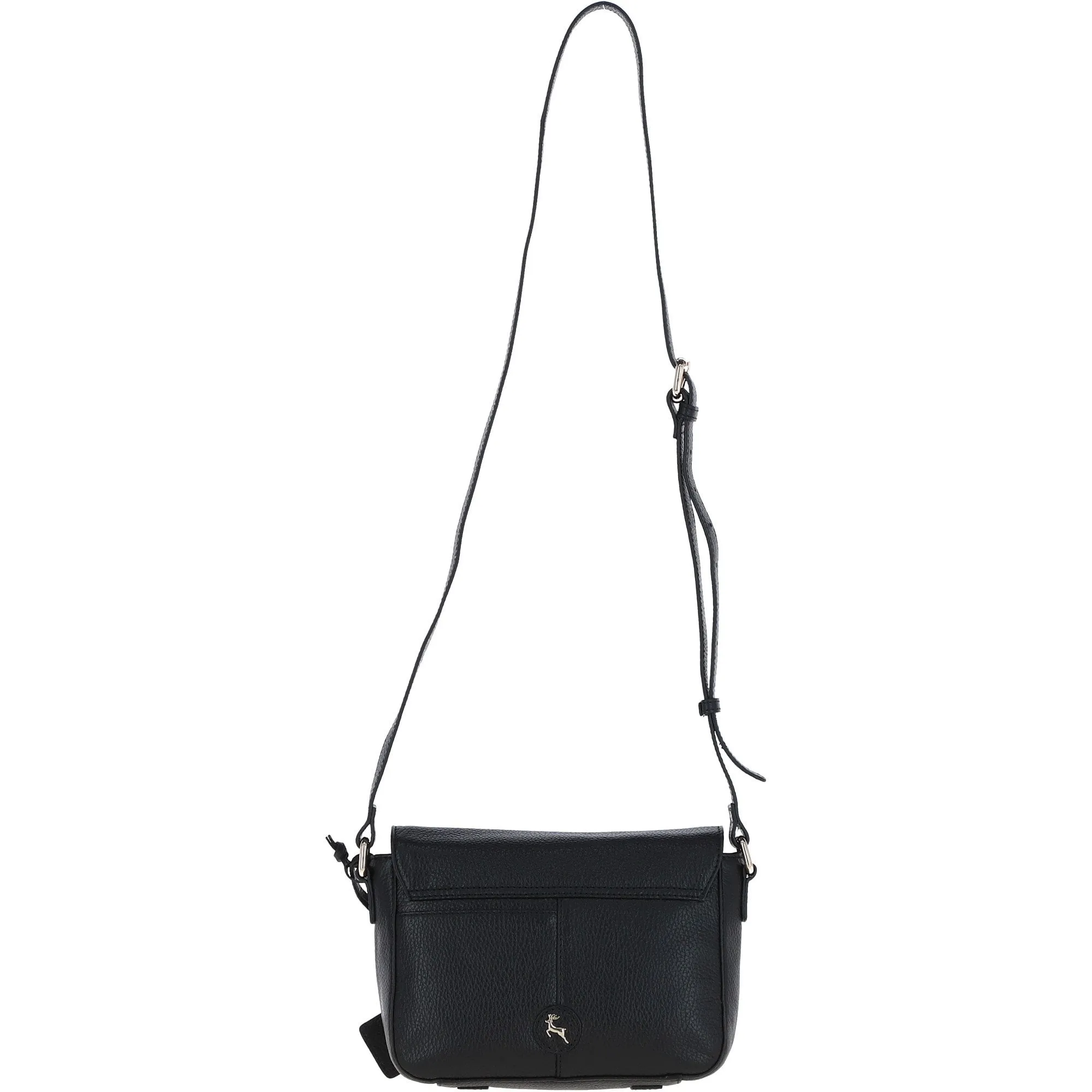 Ashwood Leather Cross Body Bag Black: C-50