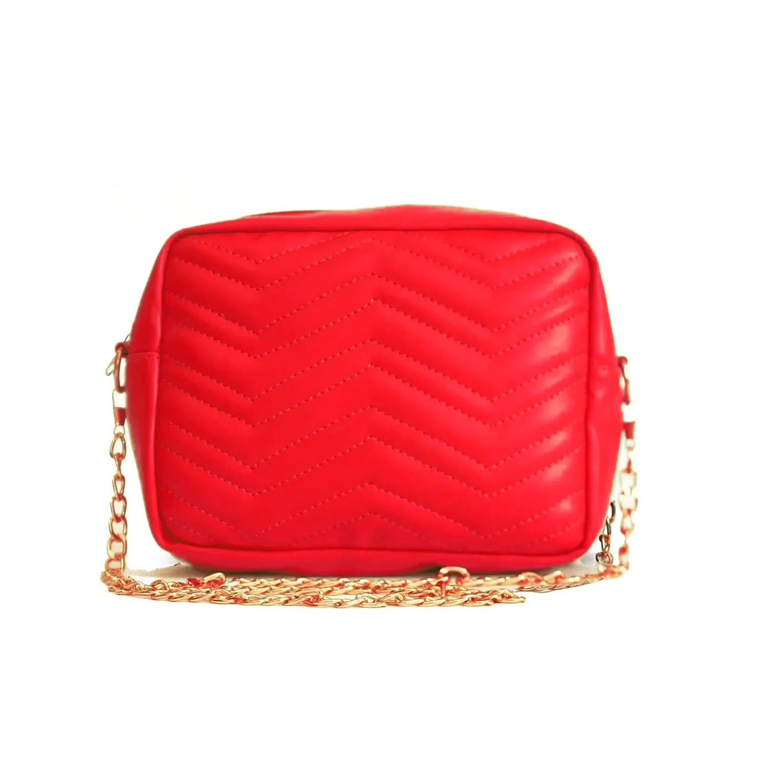 AURA CROSS BODY BAG RED