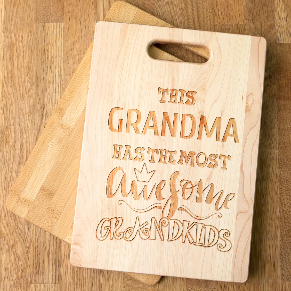 Awesome Grandma Personalized Cutting Board