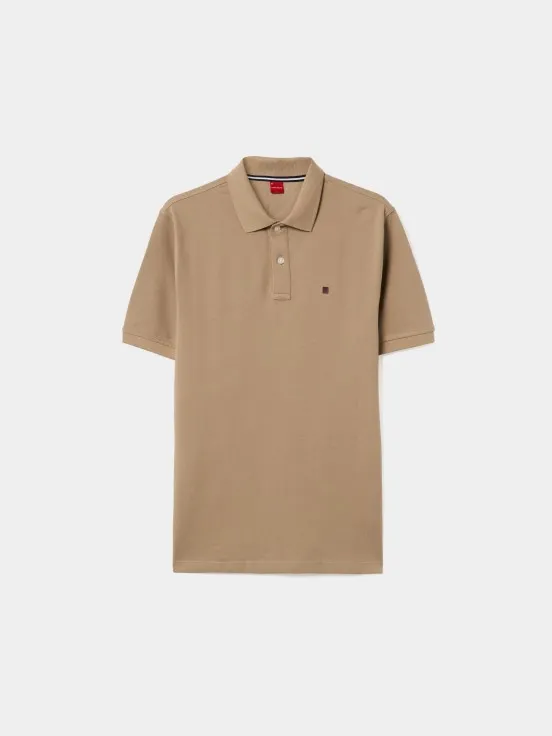 Basic regular fit polo shirt