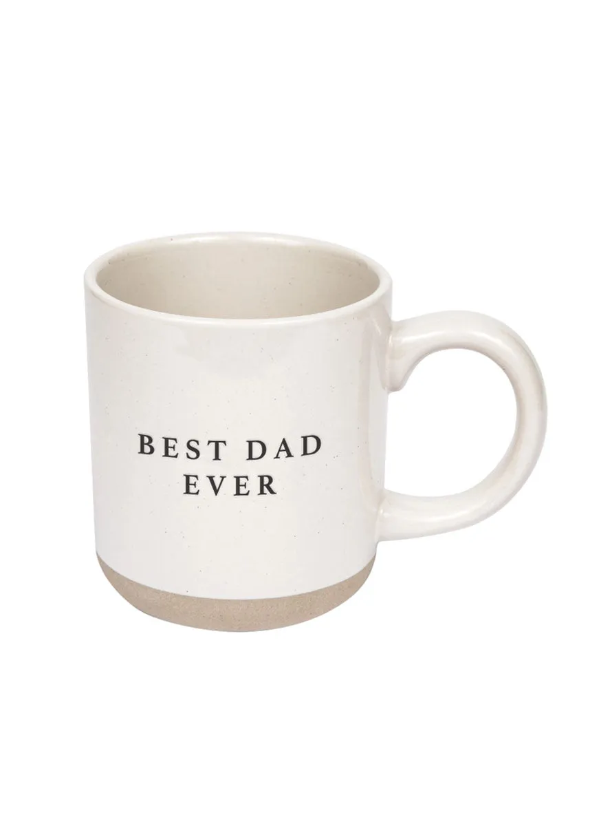 Best Dad Ever Stoneware Mug