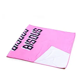 Bisous Skateboards - Beach Towel - Pink-