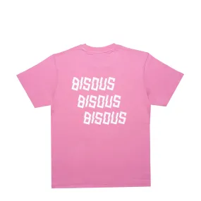 Bisous Skateboards - Bisous x3 T-Shirt - Pink-