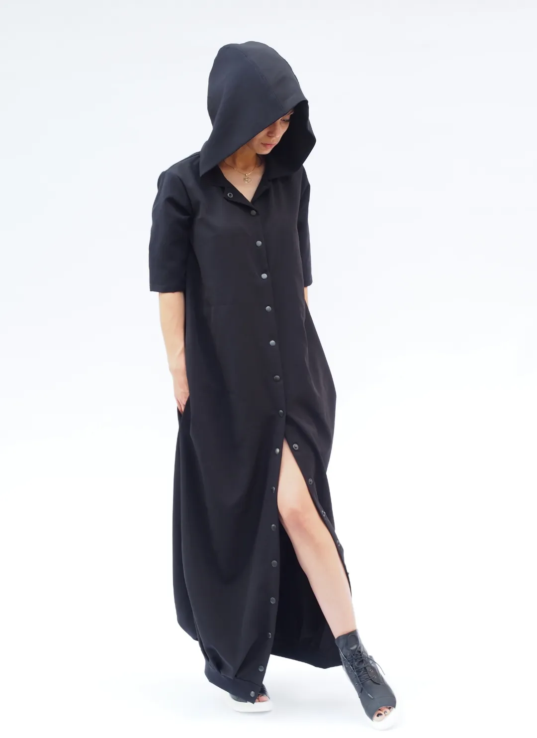 Black maxi dress/women maxi dress