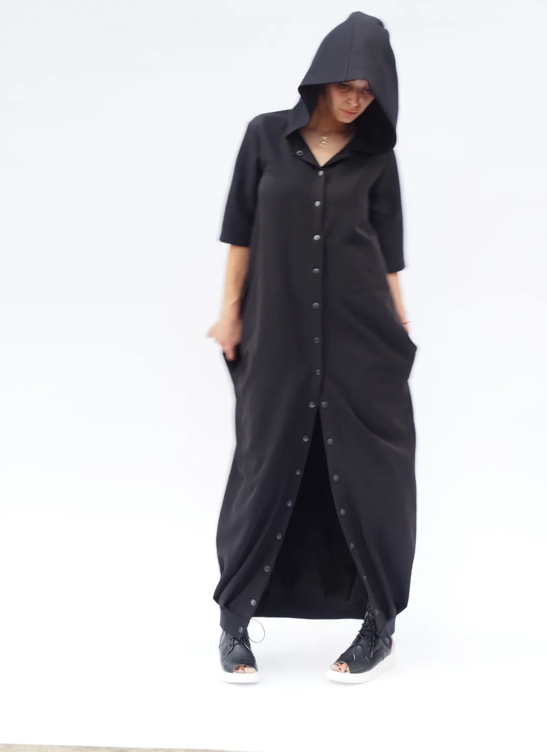 Black maxi dress/women maxi dress