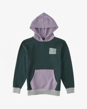 Boys United Pullover Sweatshirt - Dark Forest