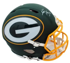 Brett Favre Signed Green Bay Packers Speed Authentic AMP NFL Helmet