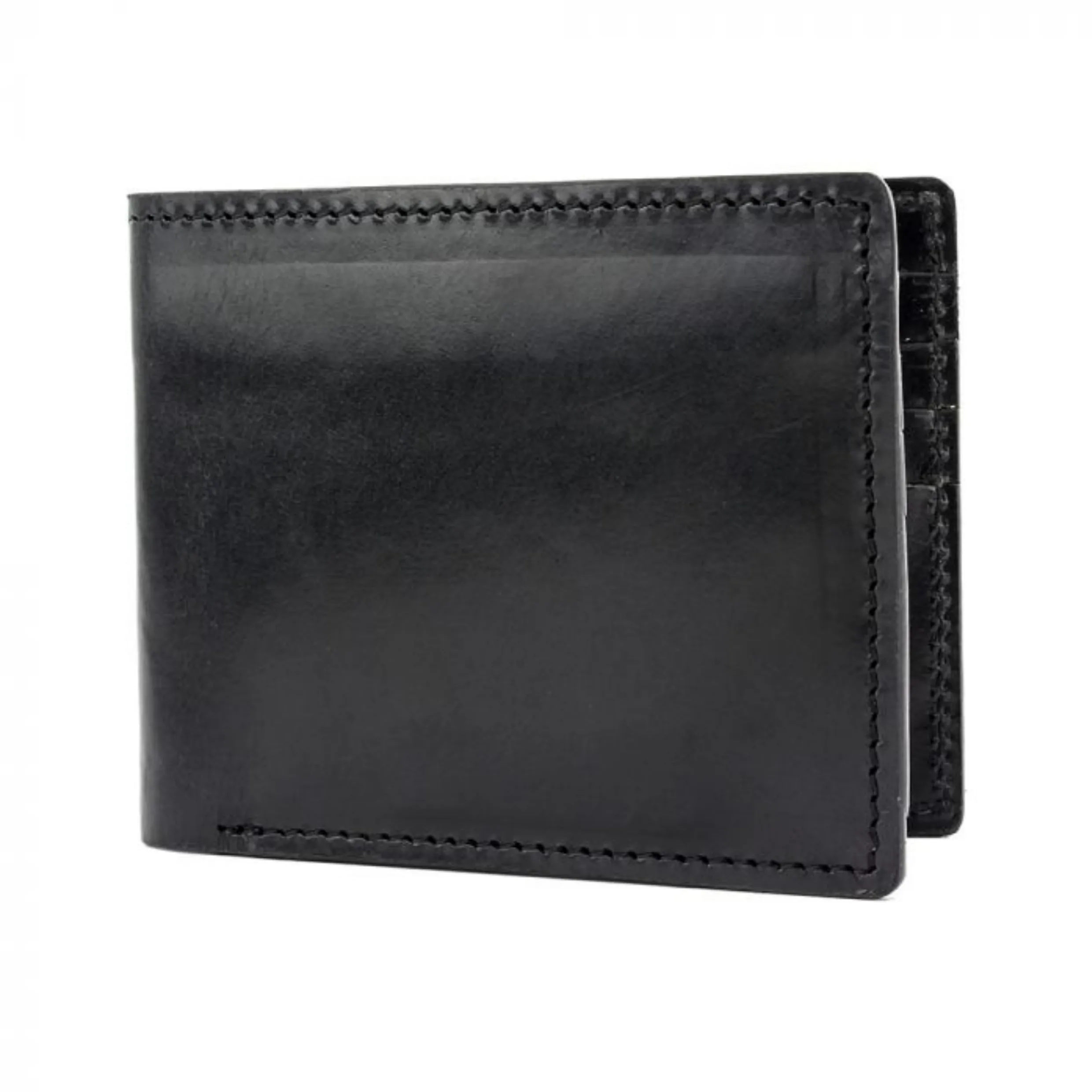 British Bag Company Black Glossy Leather Wallet 710335