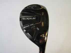 Callaway Rogue ST MAX OS LITE #4 Hybrid Senior Flex Graphite Shaft MRH Hc