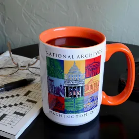 Capital Landmarks Art Mug