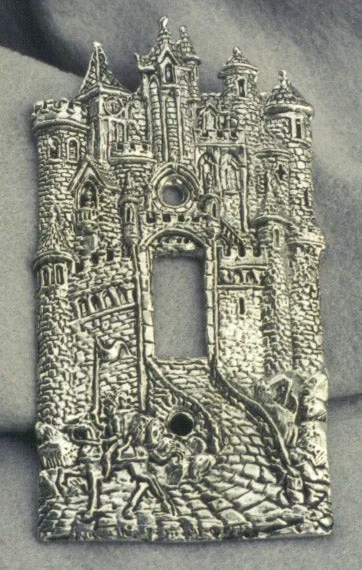 Castle Switch plate (Single)