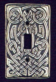 Celtic Heart Switch plate (Single)