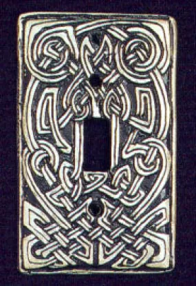 Celtic Heart Switch plate (Single)