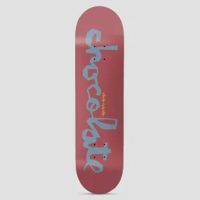 Chocolate 8.125 OG Chunk Chris Roberts Skateboard Deck Red