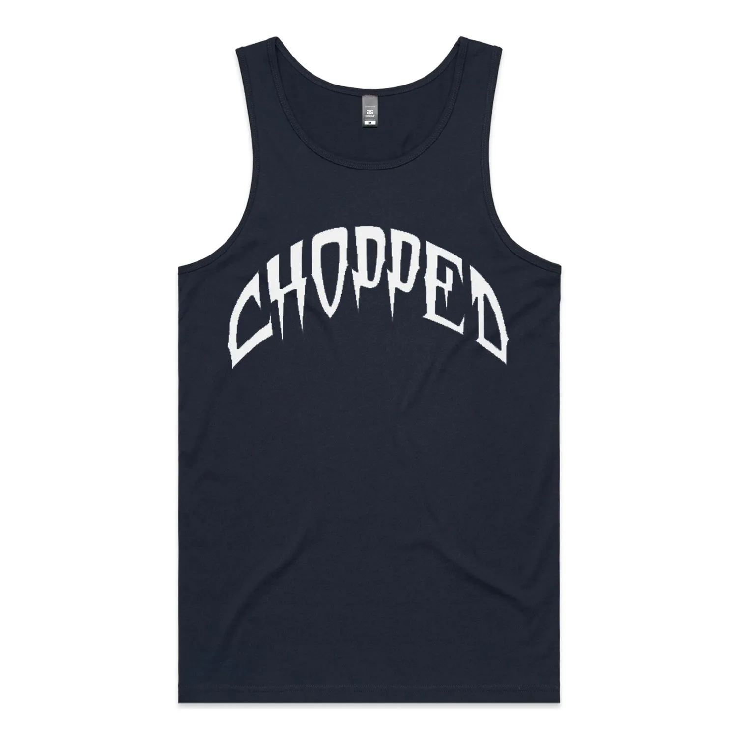 Chopped Logo Tank (Navy)