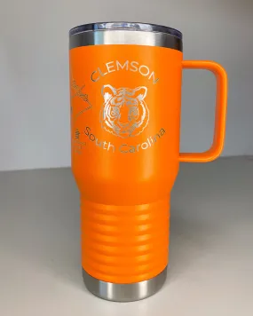 Clemson Map Insulated Travel Mug