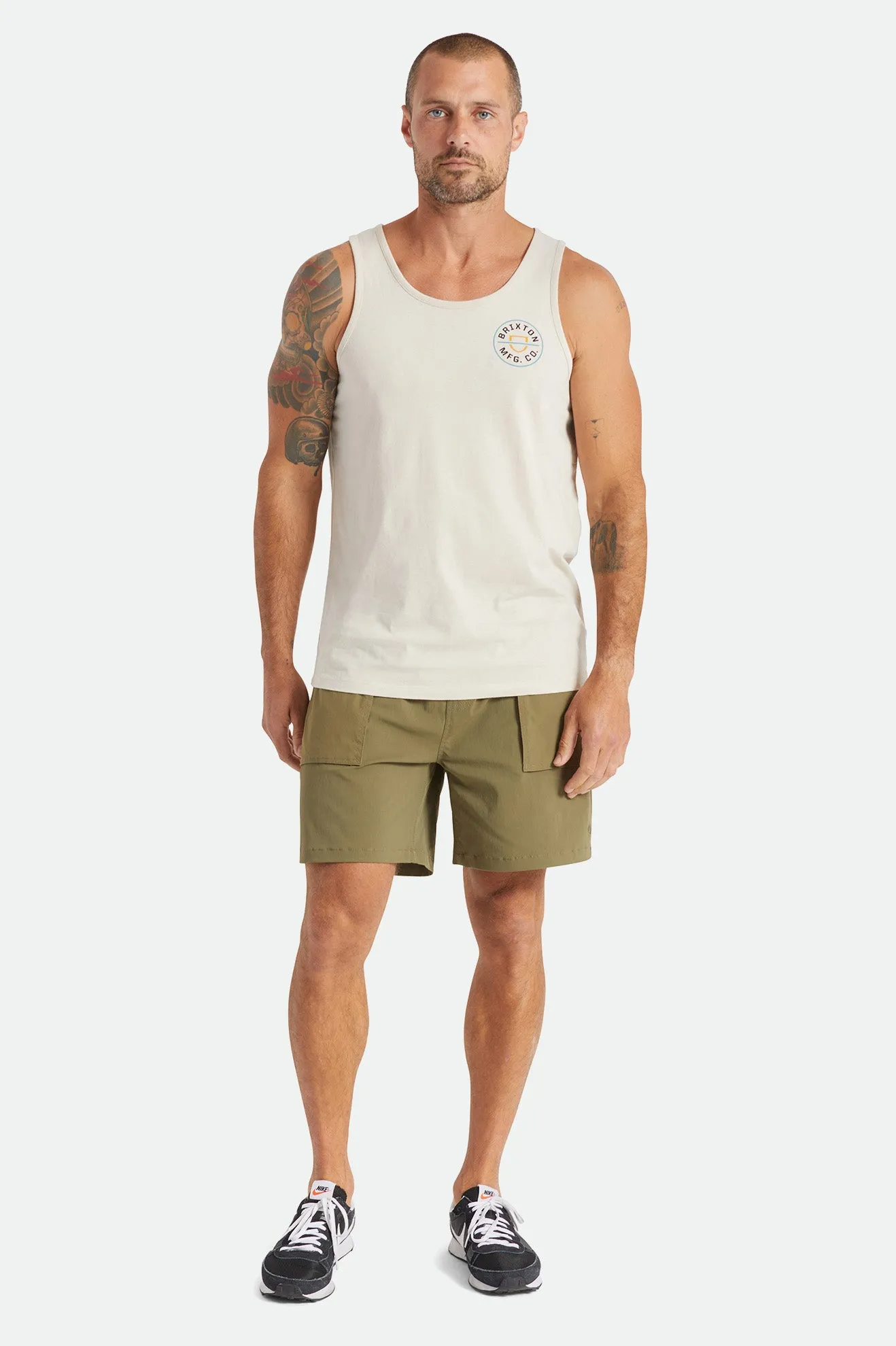 Crest Tank - Beige