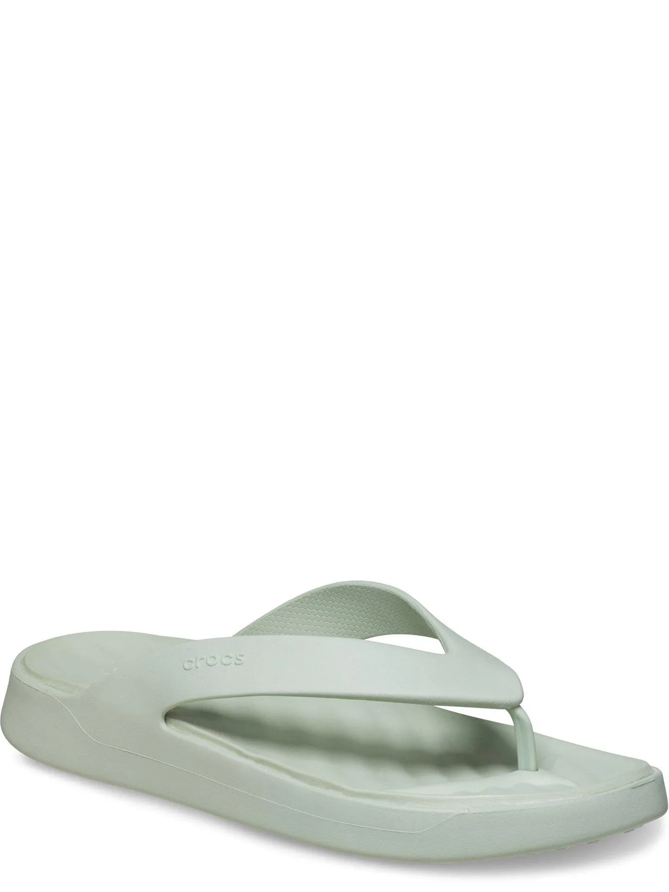 Crocs Getaway Flip Toepost Sandals - Plaster - Green