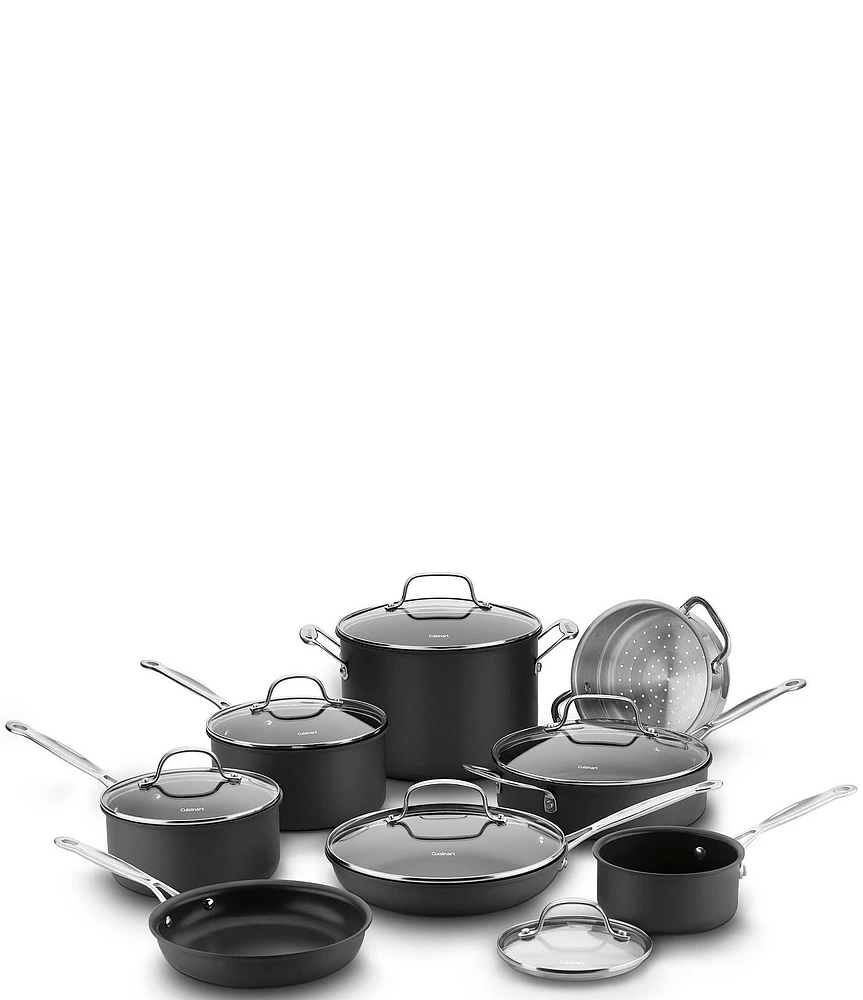 Cuisinart Chef's Classic Nonstick Hard Anodized 14-Piece Cookware Set