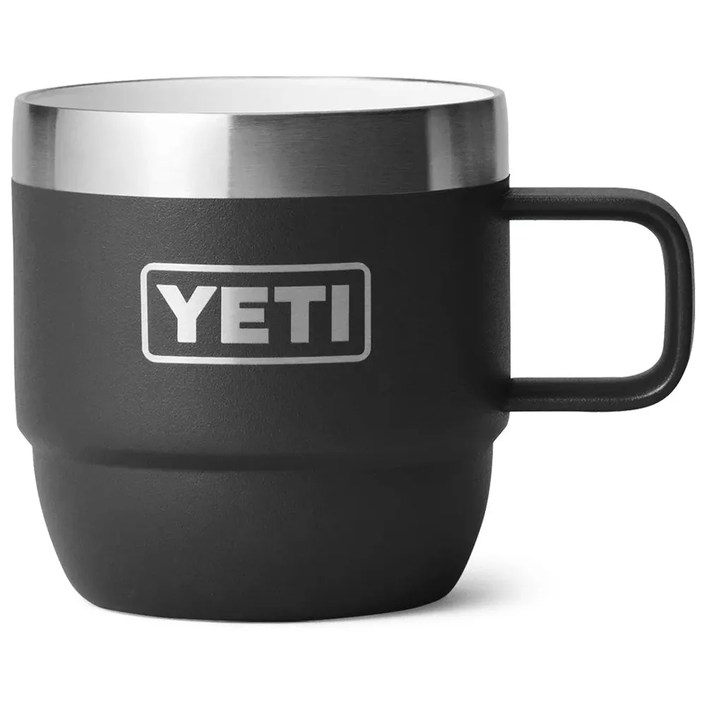 Cup Yeti ---Espresso Mug 6 Oz Black