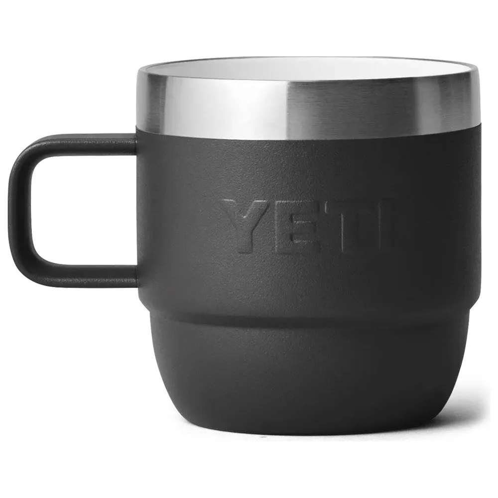 Cup Yeti ---Espresso Mug 6 Oz Black