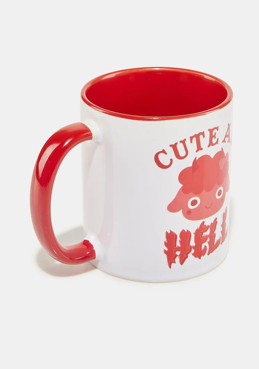 Cute As Hell Mug-