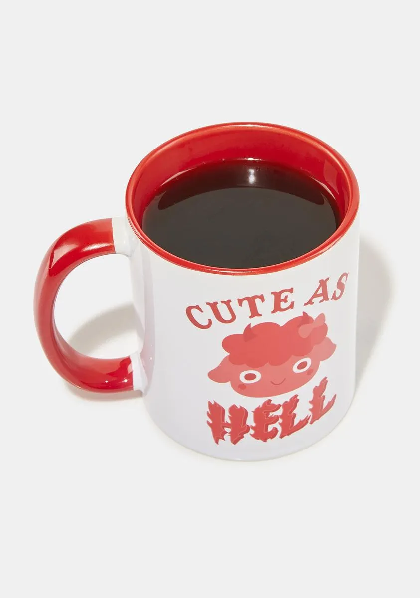 Cute As Hell Mug-