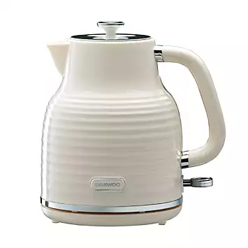 Daewoo Sienna 1.7L 3KW Jug Kettle SDA2480GE - Cream | Kaleidoscope