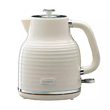 Daewoo Sienna 1.7L 3KW Jug Kettle SDA2480GE - Cream | Kaleidoscope