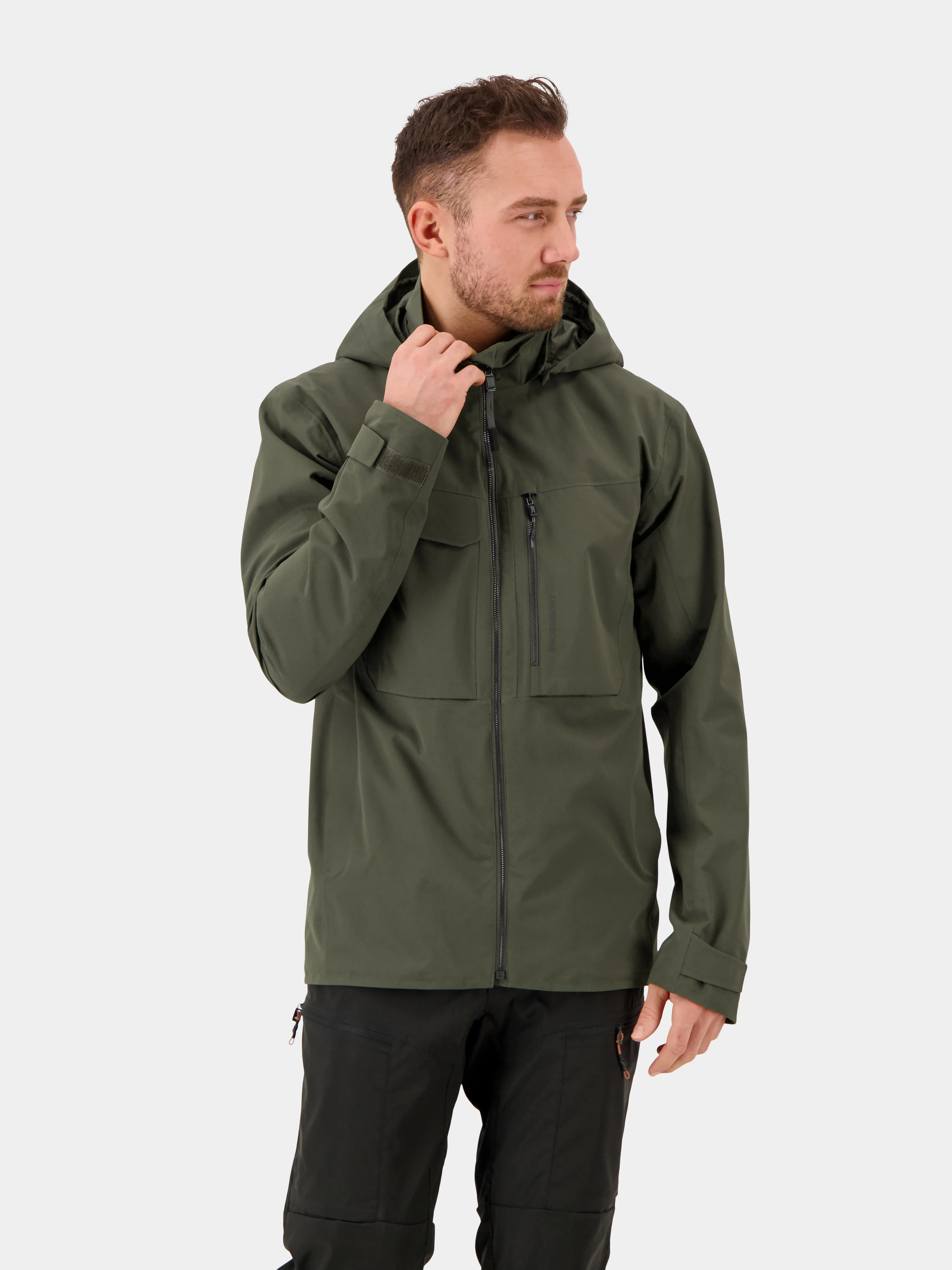 Didriksons Men's Aston Jacket 4 Deep Green | Buy Didriksons Men's Aston Jacket 4 Deep Green here | Outnorth