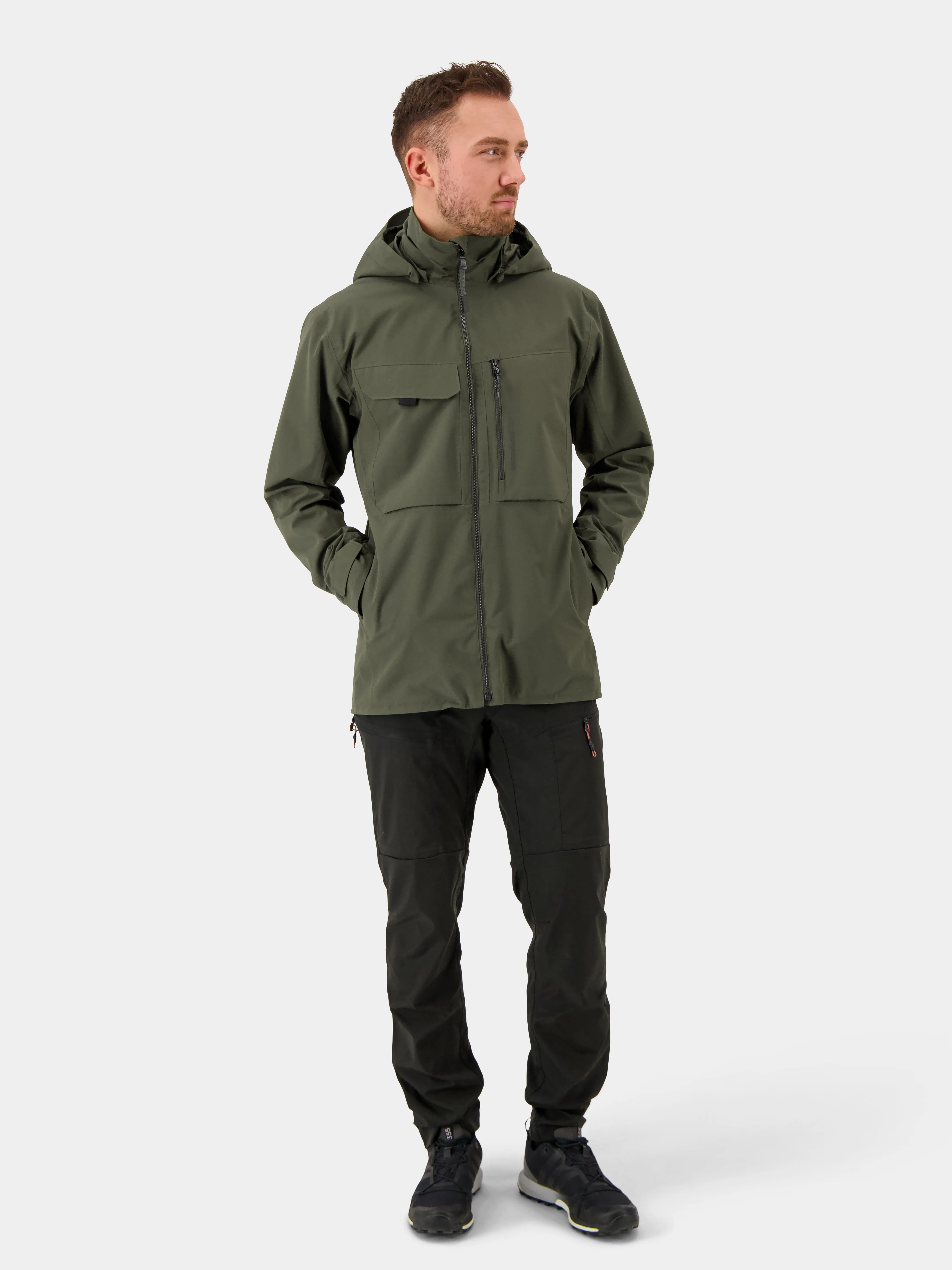 Didriksons Men's Aston Jacket 4 Deep Green | Buy Didriksons Men's Aston Jacket 4 Deep Green here | Outnorth