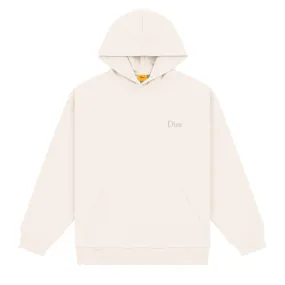 DIME MTL CLASSIC SMALL LOGO HOODIE NATURAL