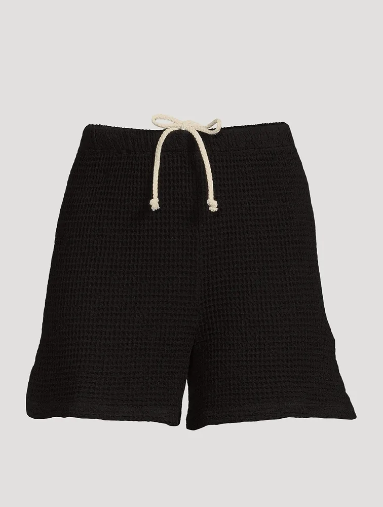 DONNI Waffle Shorts