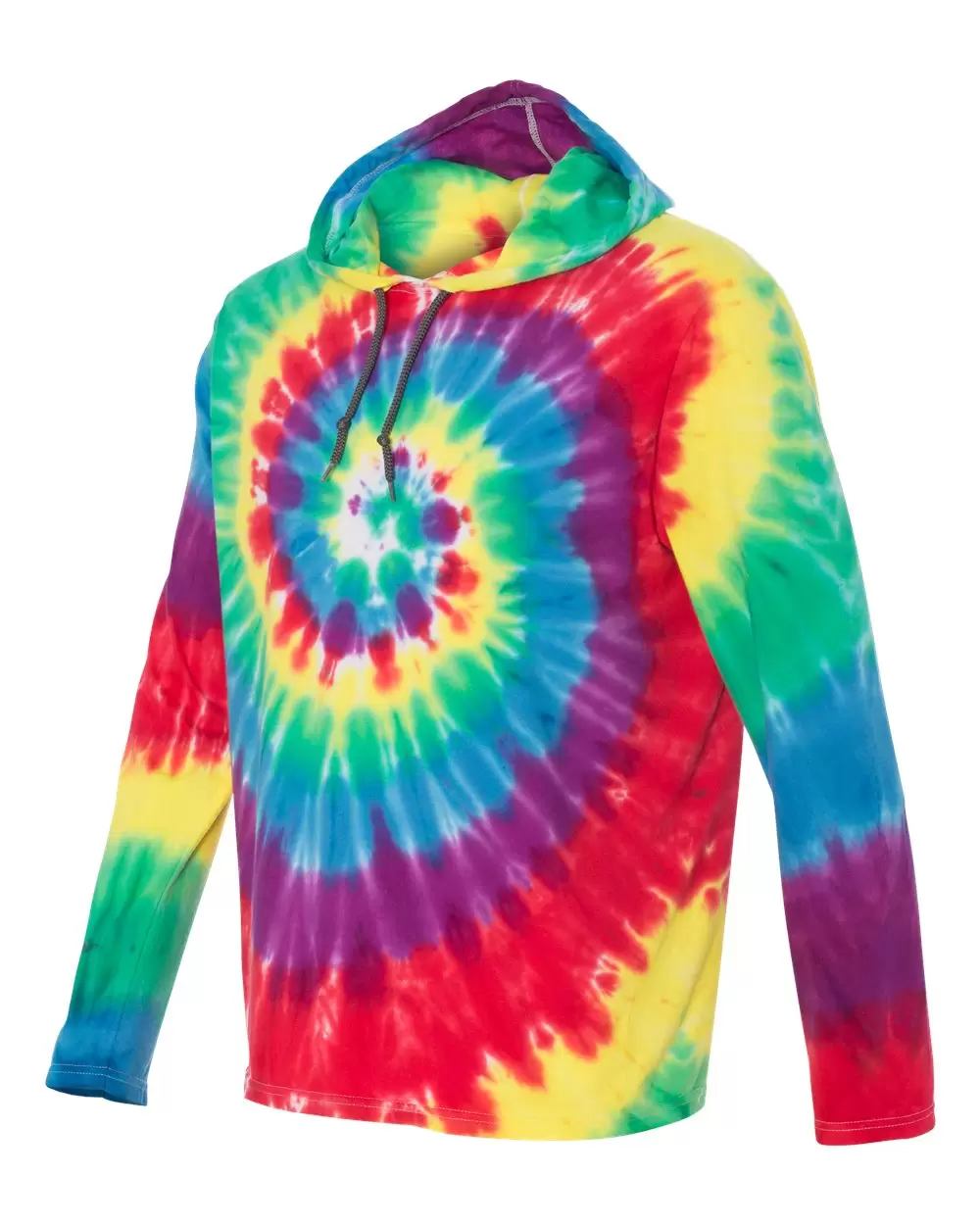 Dyenomite 430VR Tie-Dyed Hooded Pullover T-Shirt SKU: 430VR