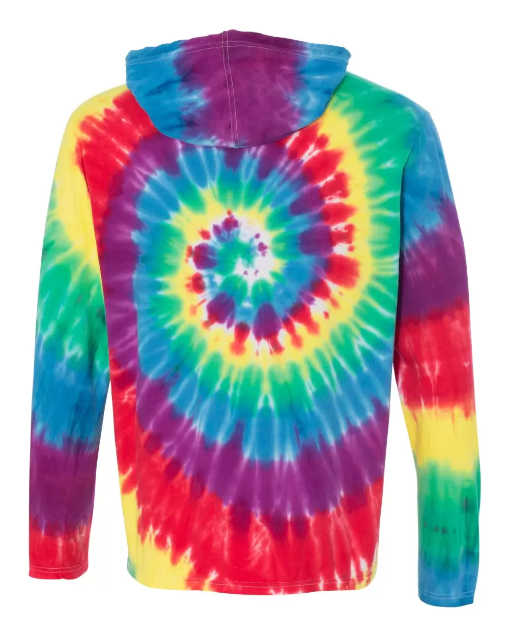 Dyenomite 430VR Tie-Dyed Hooded Pullover T-Shirt SKU: 430VR