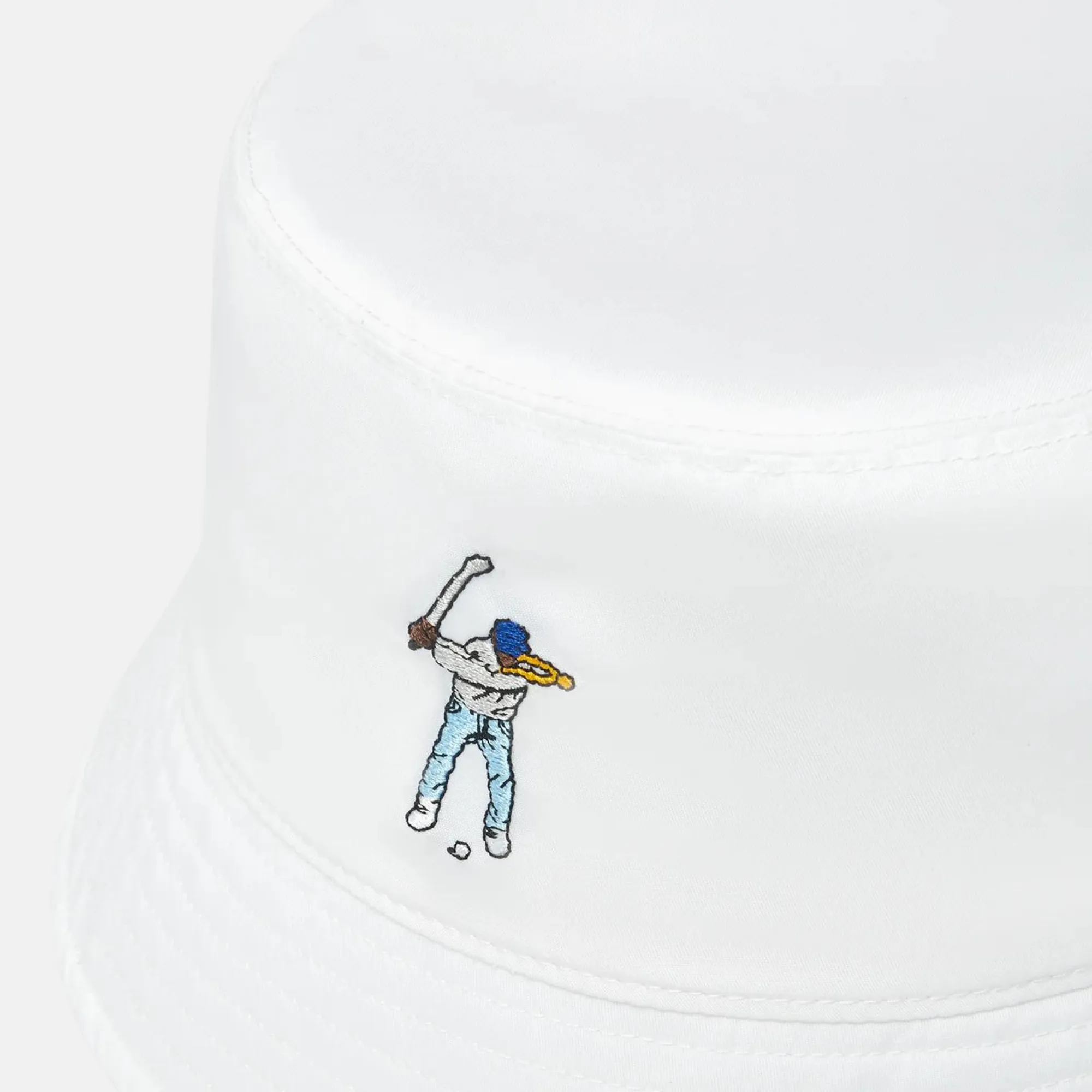 Eastside Golf White Nylon Bucket Hat