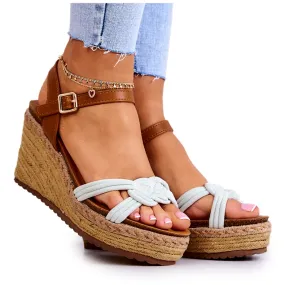 FB2 Fashionable Wedge Sandals Bright Green Roseville