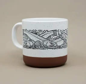 Feeding Frenzy Mug - White