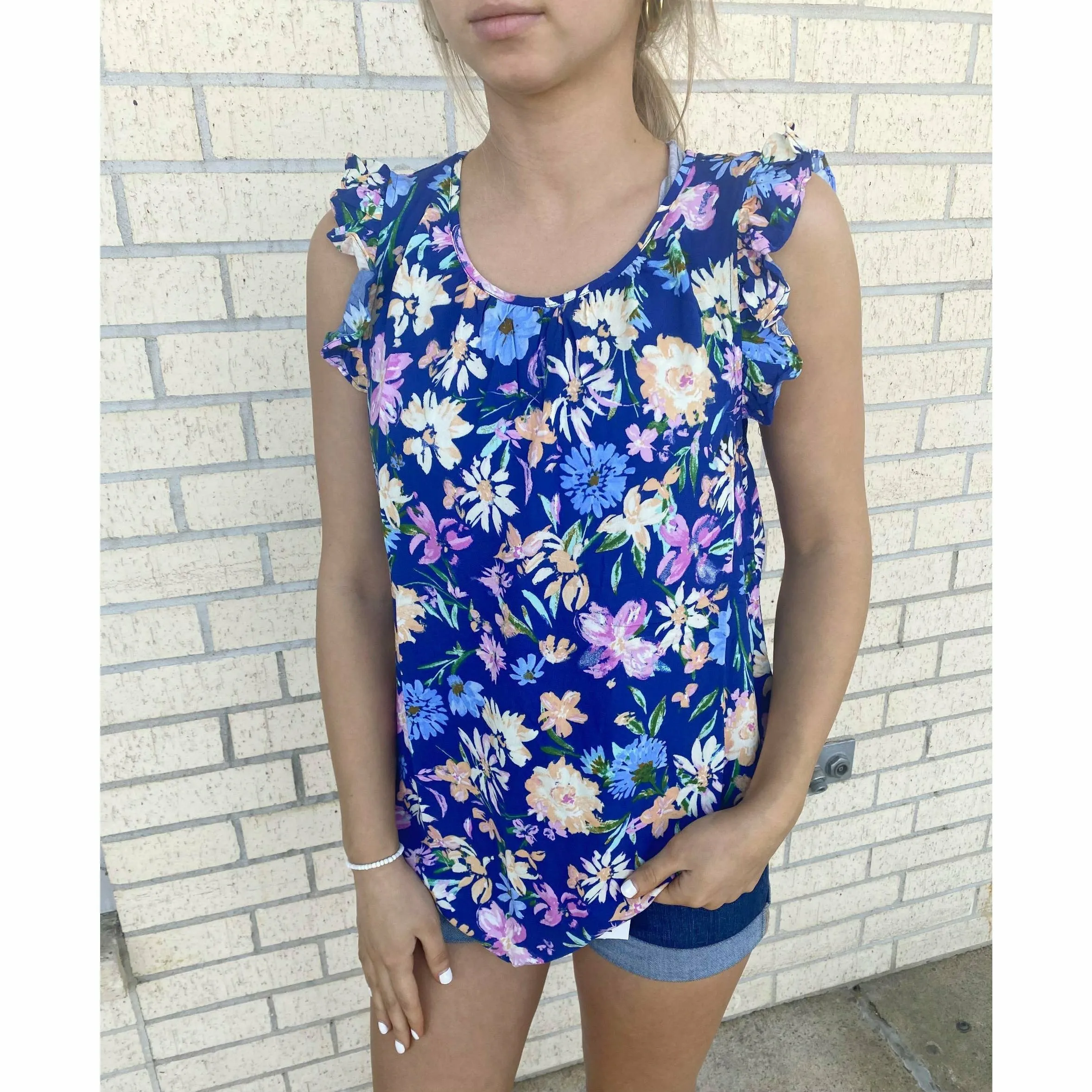 Felicity Floral Tank Top