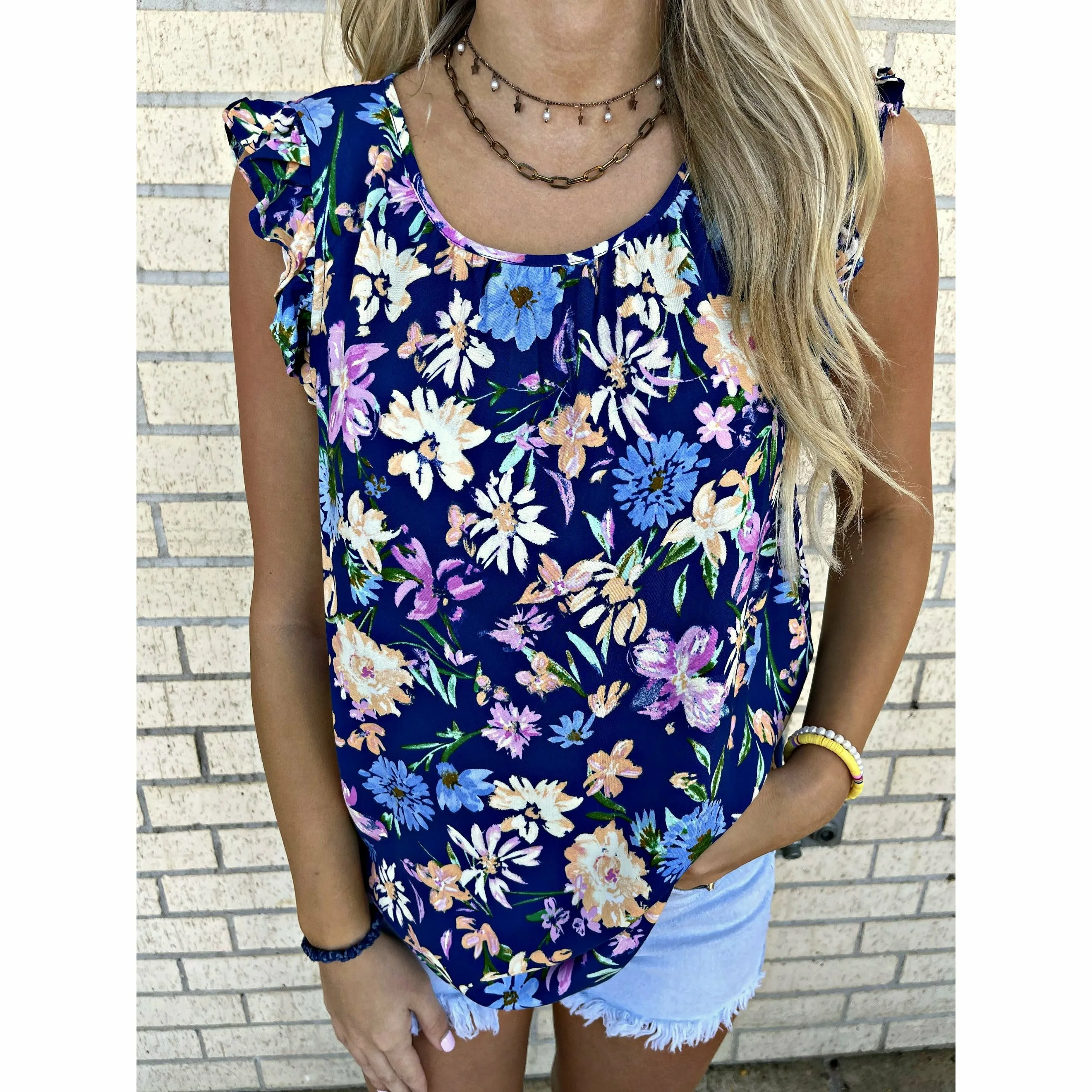 Felicity Floral Tank Top