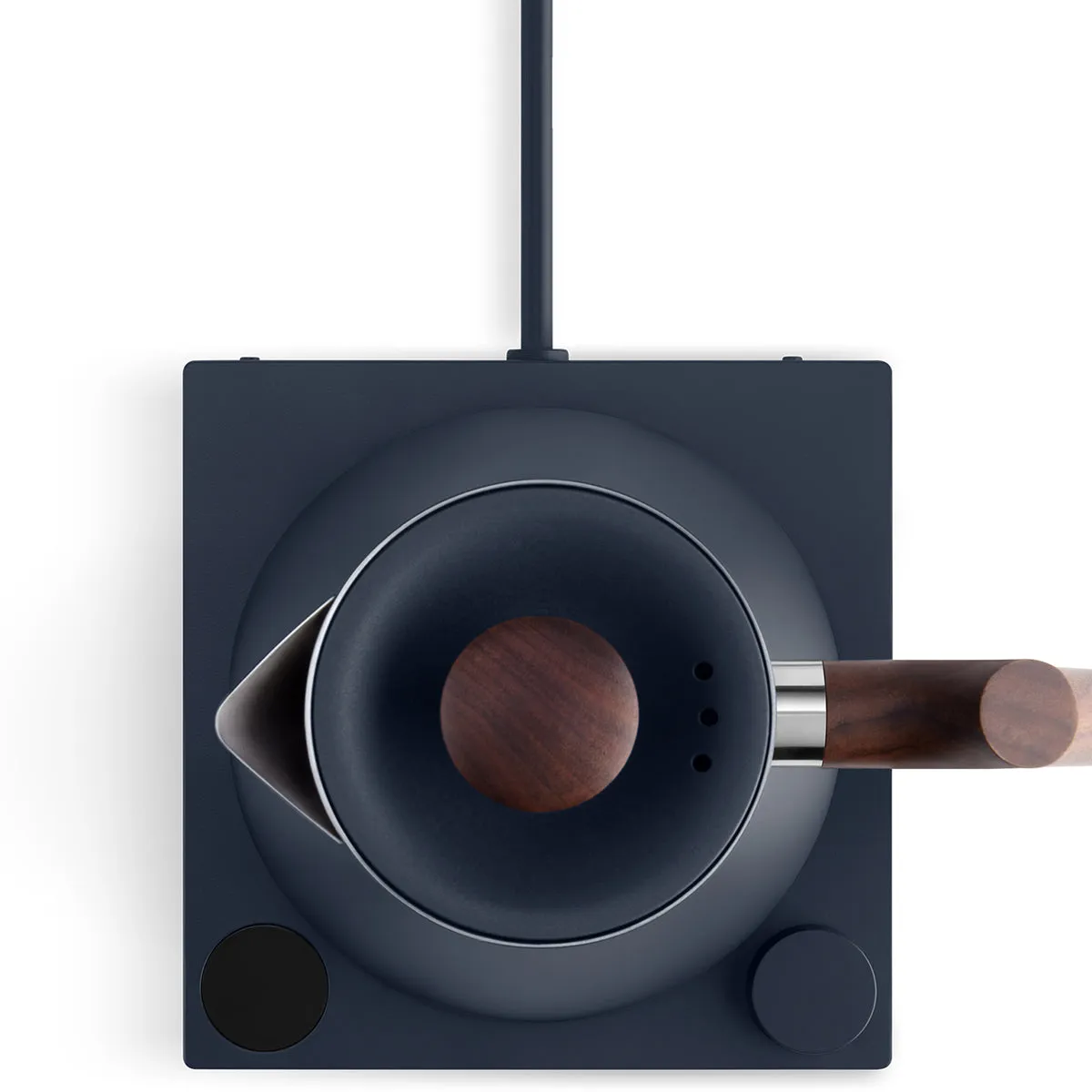 Fellow Stone Blue/Walnut Corvo EKG Electric Kettle