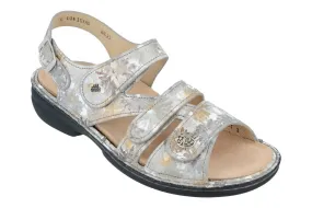 Finn Comfort Womens Gomera Sandals - Iris Argento